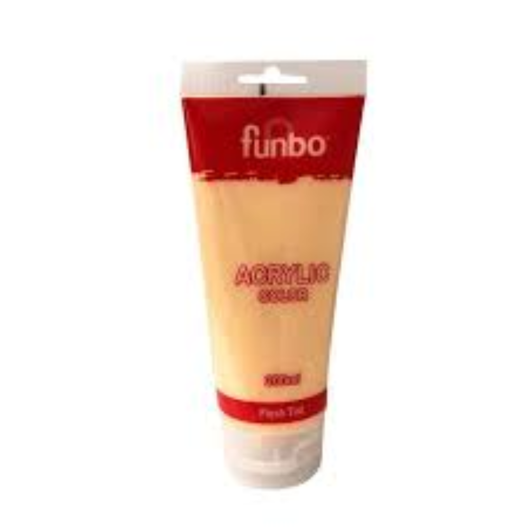 Funbo Acrylic TUBE 200ml 46 FLESH TINT FO-AC-200-046